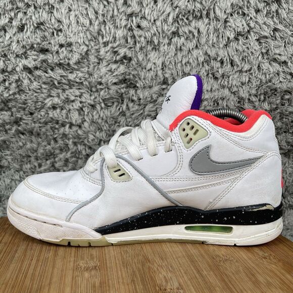 Nike Air Flight 89 Planet of Hoops Sneakers Shoes Men's 8 CW2616-101 - Picture 6 of 12